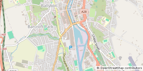 Map of Newry, County Down