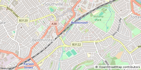 Map of Bristol