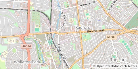 Map of Nottingham