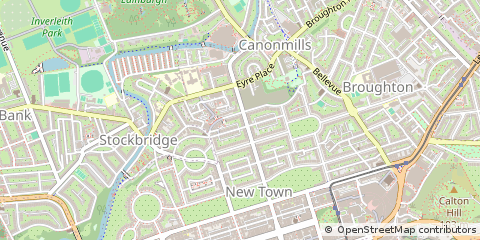 Map of Edinburgh