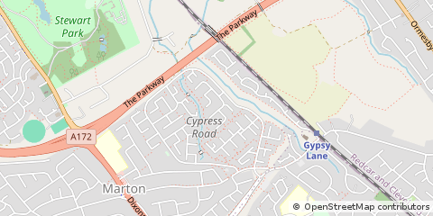 Map of Middlesbrough