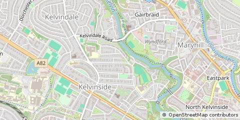 Map of Glasgow