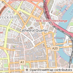 Map of Belfast