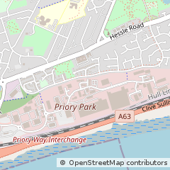 Map of Hull, East Yorkshire