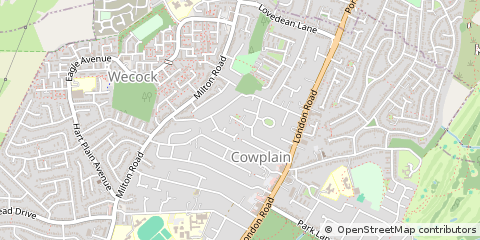 Map of Waterlooville