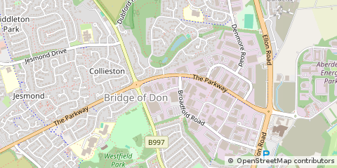 Map of Aberdeen
