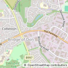 Map of Aberdeen