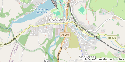 Map of High Peak