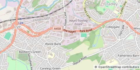 Map of Stourbridge