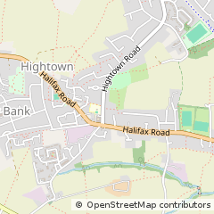 Map of Liversedge, West Yorkshire