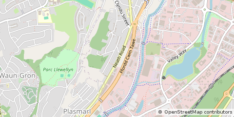 Map of Swansea