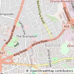 Map of Newcastle-Under-Lyme