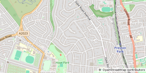 Map of Hove
