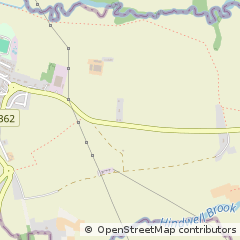 Map of Presteigne, Powys