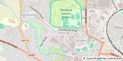 Map of Hereford