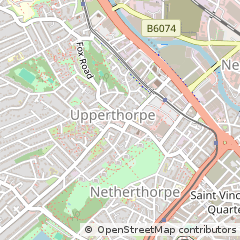 Map of Sheffield