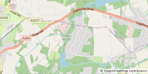 Map of East Grinstead