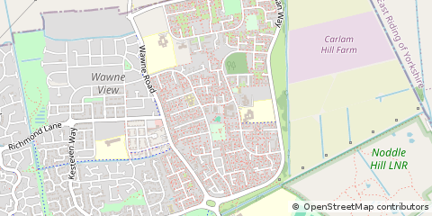 Map of Hull