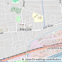 Map of Hull E Yorkshire, East Yorkshire