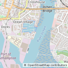 Map of Southampton