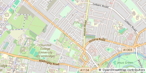 Map of Cambridge