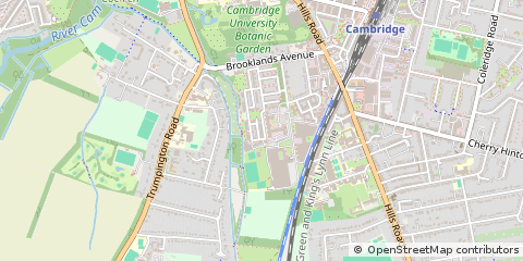 Map of Cambridge