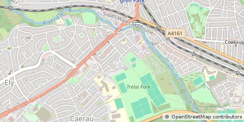 Map of Cardiff