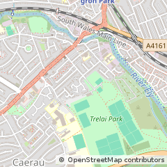 Map of Cardiff