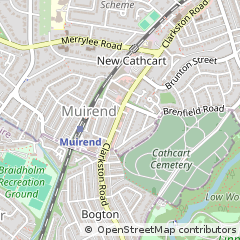 Map of Glasgow