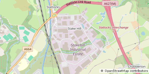 Map of Manchester