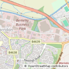 Map of Worcester, Worcestershire