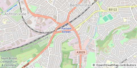 Map of Bristol