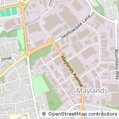 Map of Hemel Hempstead, Hempstead