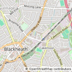 Map of Rowley Regis, West Midlands