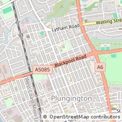 Map of Preston