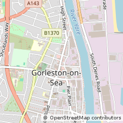 Map of Great Yarmouth, Norfolk