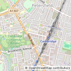 Map of Cambridge