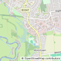 Map of Ringwood, Hampshire