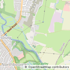 Map of Ferndown, Dorset