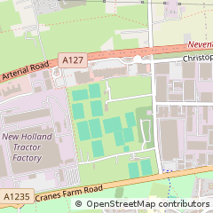 Map of Basildon