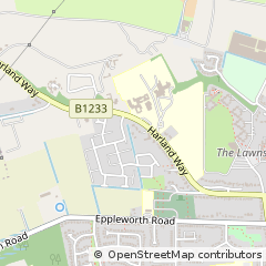 Map of Cottingham, East Yorkshire