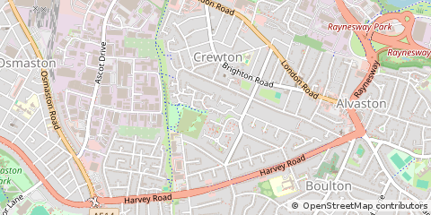 Map of Derby