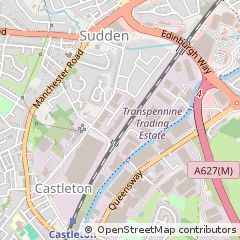 Map of Rochdale
