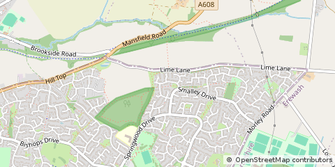 Map of Derby