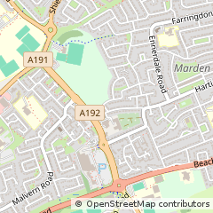 Map of North Shields, Tyne and Wear