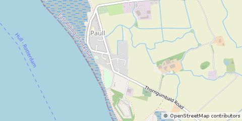 Map of Hull, North Humberside