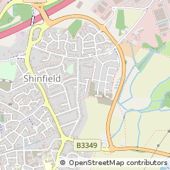 Map of Reading, Berkshire