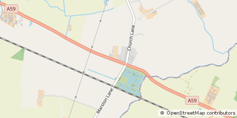 Map of York, North Yorkshire