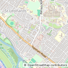 Map of Exeter