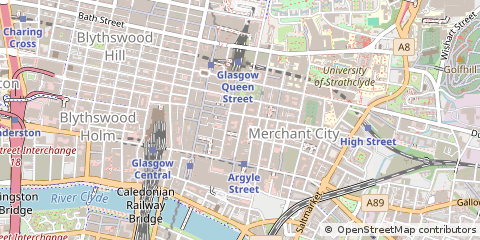 Map of Glasgow
